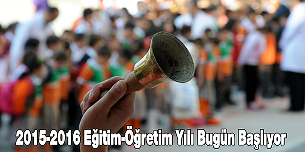 2015-2016 Eğitim-Öğretim Yılı Başlıyor