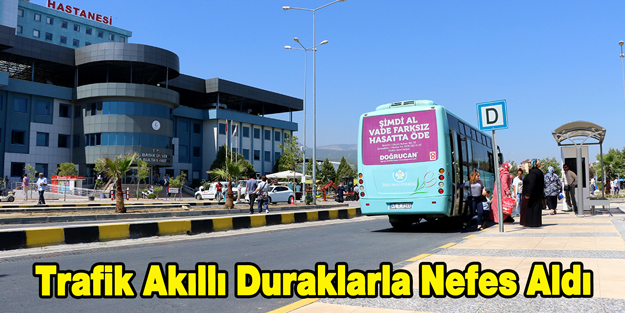 Trafik Akıllı Duraklarla Nefes Aldı