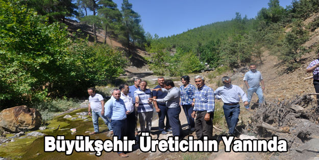 Büyükşehir Üreticinin Yanında