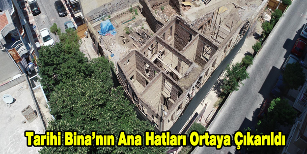 Tarihi Bina'nın Ana Hatları Ortaya Çıkarıldı