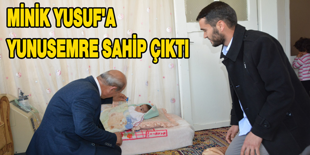 Minik Yusuf'a Yunusemre sahip çıktı