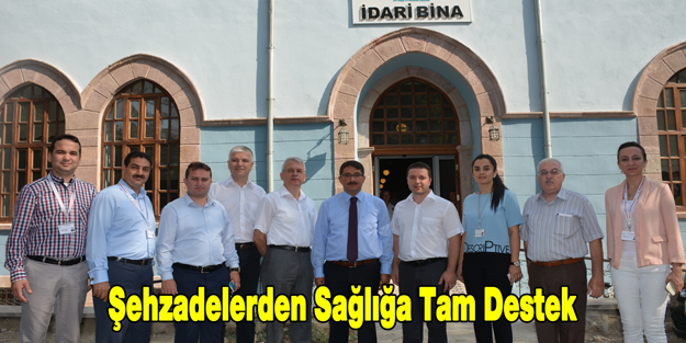 Şehzadelerden Sağlığa Tam Destek