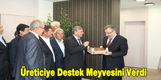 Üreticiye Destek Meyvesini Verdi